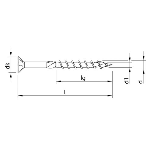 HECO-TOPIX-plus 6 x 200, Senkkopf, Pozi-Drive, PZD-3,...