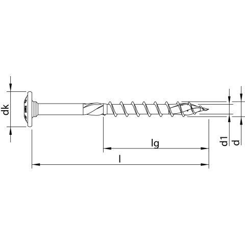 HECO-TOPIX-plus 10 x 280, Tellerkopf, T-Drive, T-40,...