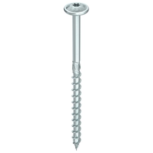 HECO-TOPIX-plus 6 x 140, Tellerkopf, T-Drive, T-25, Teilgewinde, A3K, 100 Stück