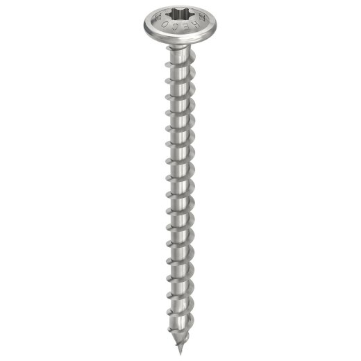 HECO-TOPIX-plus A2 6 x 40, Tellerkopf, T-Drive, T-30, variables Vollgewinde, 200 Stück