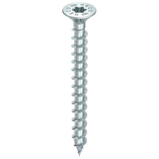 HECO-TOPIX-plus 4,5 x 80, Verlegeschraube, HECO-Drive, HD-20, variables Vollgewinde, A3K, 200 Stück