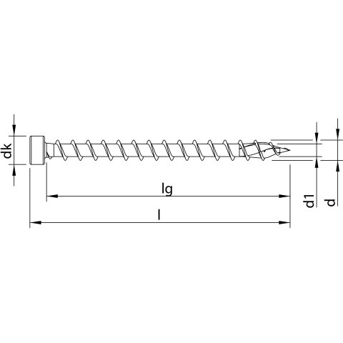 HECO-TOPIX-plus 6 x 140, Zylinderkopf, T-Drive, T-30,...