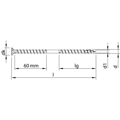 HECO-TOPIX-plus Therm 8 x 360, Senkkopf, HECO-Drive,...