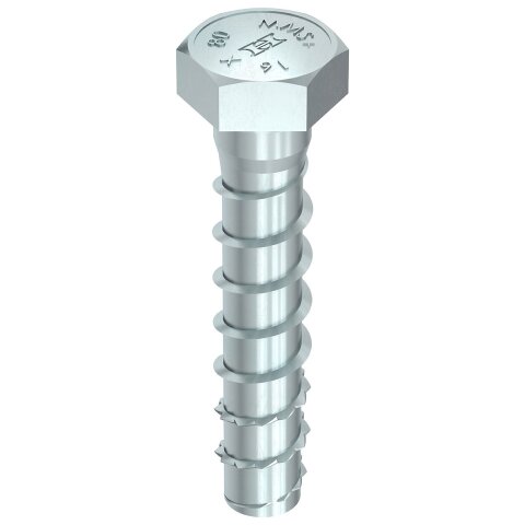 MULTI-MONTI-plus S 16 x 80, Sechskantkopf, SW-24, A2K, 25 Stück