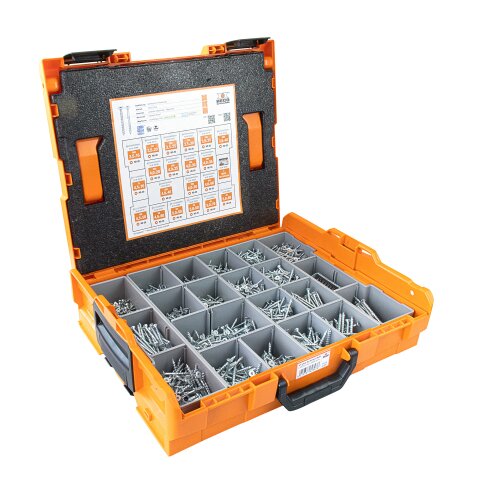 HT-plus Sortiment 3005, HECO-L-BOXX 102, 3.005 Schrauben
