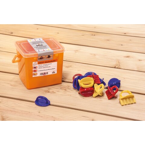 HECO-Abstandhalter, 3-5-7mm Set, 24 St.