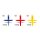 HECO-Abstandhalter, 3-5-7mm Set, 24 St.