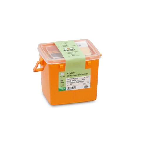 HECO-Terrassengleiterset, 30 x Randst., 30 x...