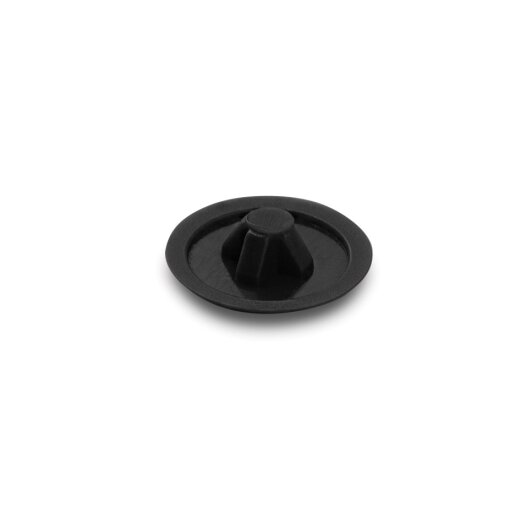 Zierkappen, PZD-2, Ø12mm, RAL9005, schwarz, 500 St.