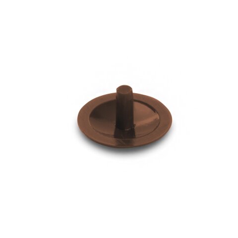 Zierkappen, Zapfen Ø2,4mm, Ø12mm, RAL8011,...