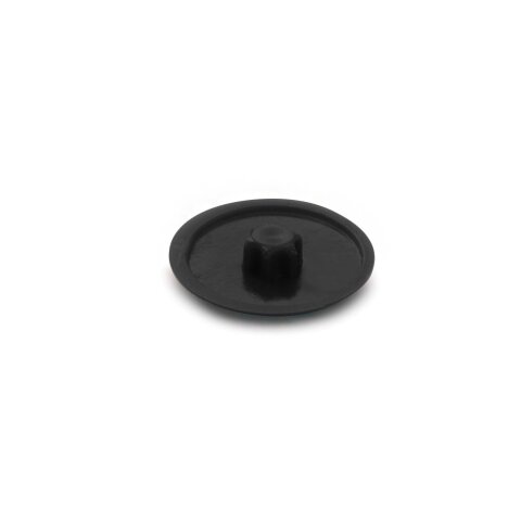 Zierkappen, T-25, Ø15mm, RAL9005, schwarz, 500 St.