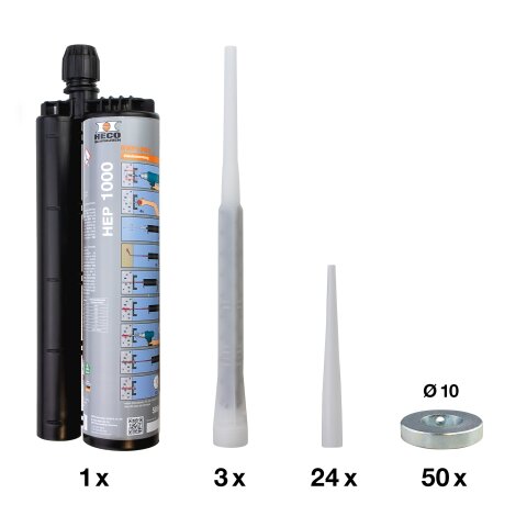 MULTI-MONTI-plus Seismik-Kit Ø 10 mm