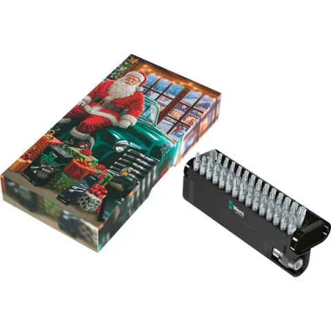 Wera Bit-Check 30 Christmas 2026 – 30-teilig | Werkzeug statt Socken | 05135824001
