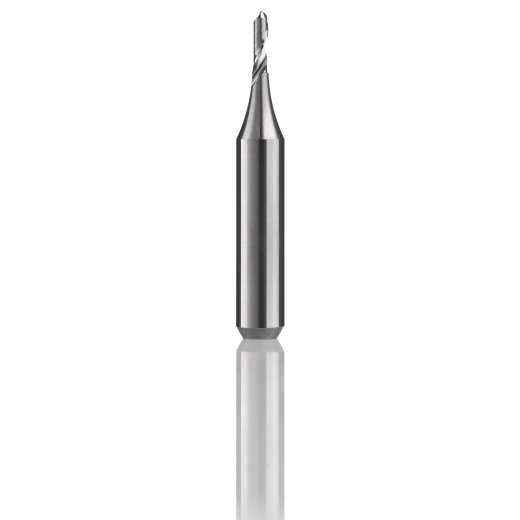 Einzahnfräser mit Stirnradius   D=8 L=20 - ES-SCR-0800-8-200-60