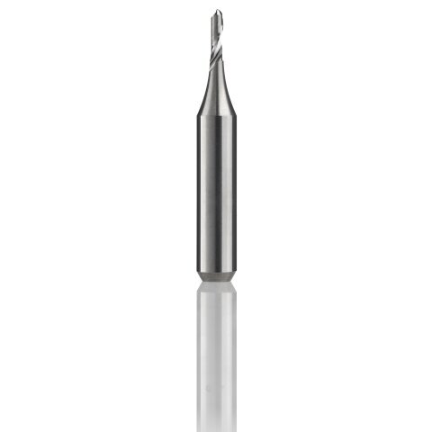 Einzahnfr&auml;ser mit Stirnradius   D=8 L=20 -...