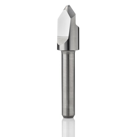 V-Nutfräser für Alu-Verbundstoffe  STRATUM DLC   D=10 L= - ES-AV-090-1000-300-10-50-DLC