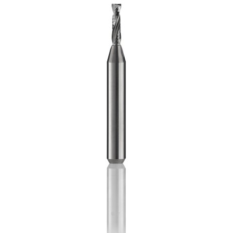 vhf Zweizahnfräser mit polierter Spannut   D=4 L=12...