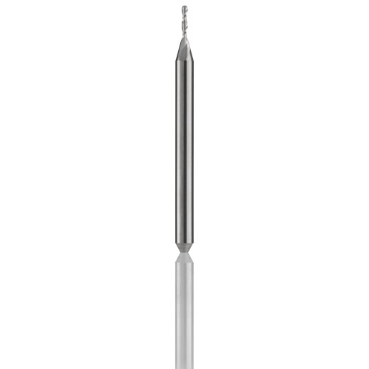 Zweizahnfräser mit Stirnradius   D=12 L=22 - ZS-SCR-1200-12-220-75
