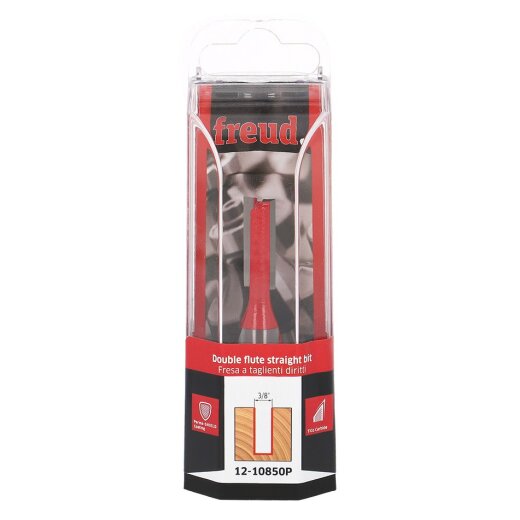 Freud  Zweischneiden-Nutfräser Typ C Schaft 12,7 mm 9,53 x 25,4 (Schneiddurchmesser x Schnitthöhe) - F03FR01526