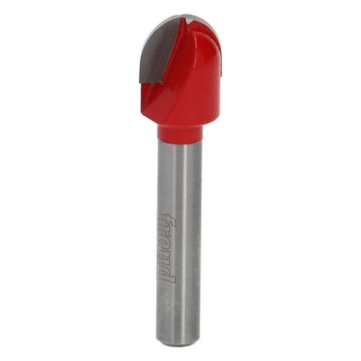 Freud  Halbrundfräser Schaft 6 mm 6 x 12 (Radius 1 x Durchmesser) - F03FR01593
