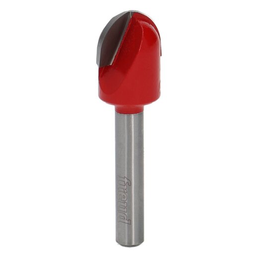 Freud  Halbrundfräser Schaft 6 mm 8 x 15,88 (Radius 1 x Durchmesser) - F03FR01596