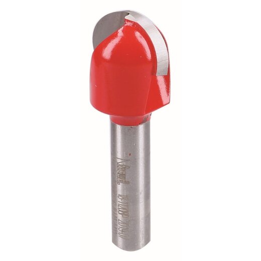 Freud  Halbrundfräser Schaft 8 mm 9,5 x 19,05 (Radius 1 x Durchmesser) - F03FR01600
