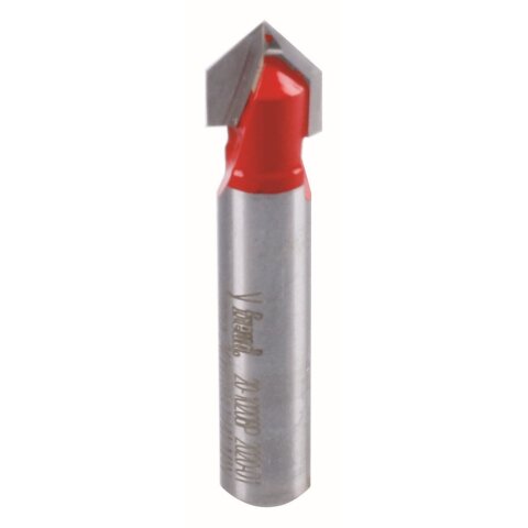 Freud  V-Nutfr&auml;ser Schaft 8 mm 90&deg; x 10 (Winkel...