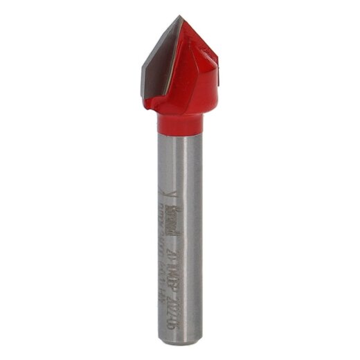 Freud  V-Nutfräser Schaft 6 mm 90° x 10 (Winkel x Schnitthöhe) - F03FR01622