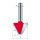 Freud  Schriftenfräser Schaft 6 mm 60° x 25,4 (Winkel x Durchmesser) - F03FR01635
