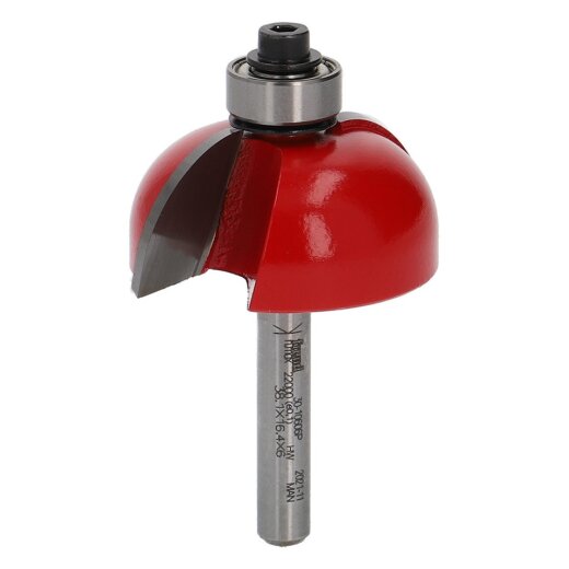 Freud  Hohlkehlfräser Schaft 6 mm 12,7 (Radius) - F03FR01706