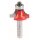 Freud  Abrundfräser Schaft 8 mm 7,94 (Radius) - F03FR01778