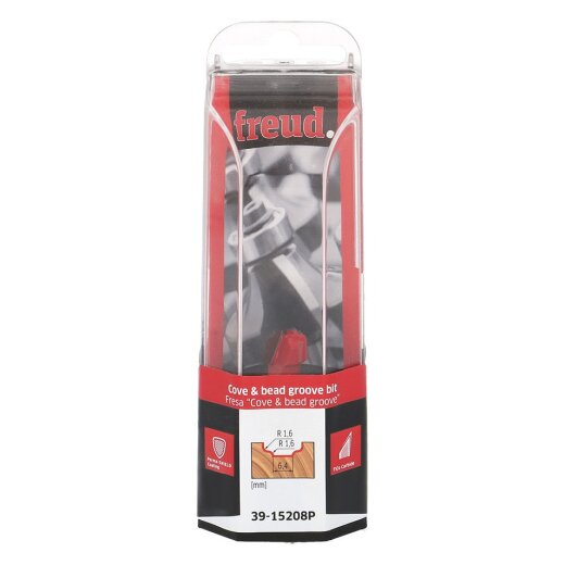 Freud  Karniesnutfräser Schaft 8 mm 1,6 x 12,7 (Radius 1 x Durchmesser) - F03FR01866