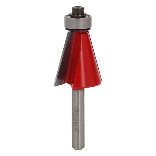 Freud  Fasefräser Schaft 6 mm 25,4 x 15° (Durchmesser x Winkel) - F03FR01903
