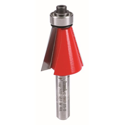 Freud  Fasefräser Schaft 8 mm 25,4 x 15° (Durchmesser x Winkel) - F03FR01904
