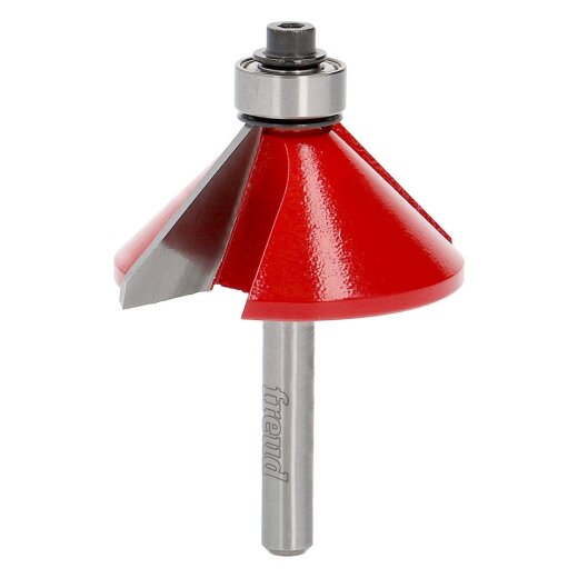 Freud  Fasefräser Schaft 6 mm 44 x 45° (Durchmesser x Winkel) - F03FR01919