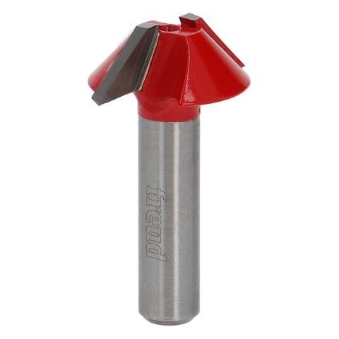Freud  Fasefräser Schaft 8 mm 25 x 45°...