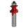 Freud  Rundprofilfräser traditionell Schaft 12 mm 4,8 (Radius) - F03FR02203
