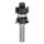 Freud  Fensterfräser Schaft 12 mm 6 x 35,9 (Radius 1 x Schnitthöhe) - F03FR02455