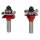 Freud  Profil- und Konterprofilfräser Schaft 12 mm 4,5 x 5,5 (Radius 1 x Radius 2) - F03FR02478