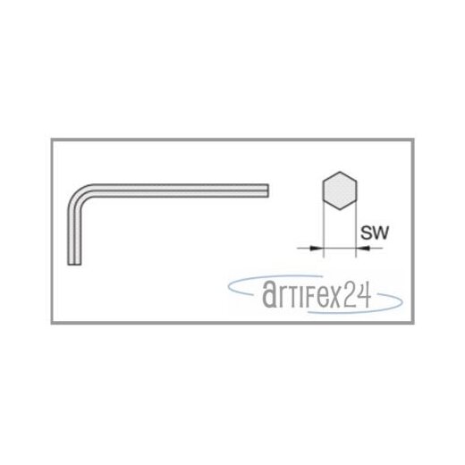 ZUB DREH SW 4,0 WINKEL