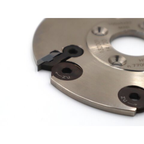Lamello Wendeschneidenfräser, für Nutfräsmaschine, HW, Ø100x4xØ22 mm, Z4, NL 4 - 132001