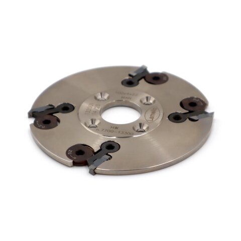 Lamello Wendeschneidenfräser, für Nutfräsmaschine, HW, Ø100x4xØ22 mm, Z4, NL 4
