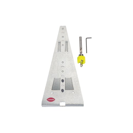 Lamello Divario Anreisslehre Metall, inkl. Bohrer und drehbarem Tiefensteller 125510