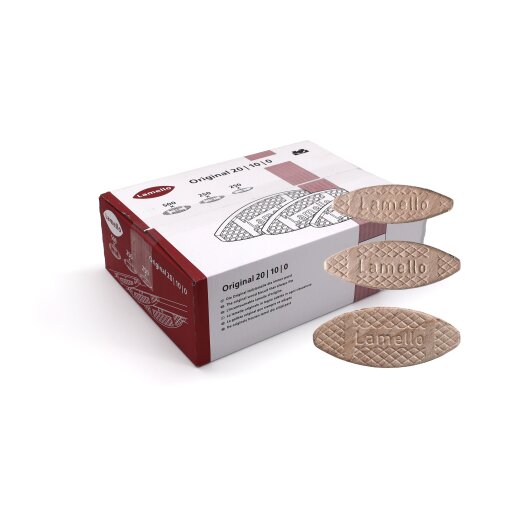 Lamello Original Holzlamellen gemischt, 1000 Stück