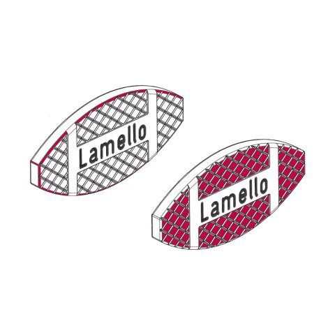 Lamello Original Holzlamellen gemischt, 1000 Stück 144030