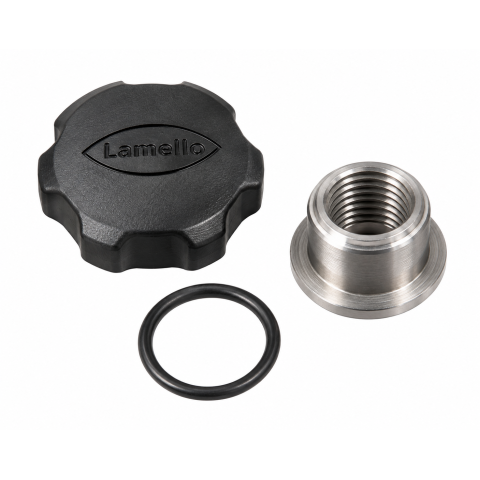 Lamello Deckel, Gewindehülse und O-Ring, für...