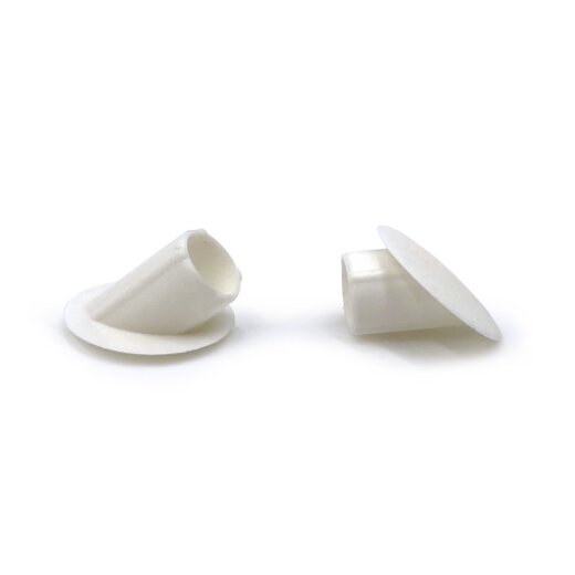 Lamello Clamex Abdeckkappe 45°, 100 Stück, RAL 9010 reinweiss