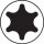 Elora 3050-TX10 TORX-BITS 1/4"