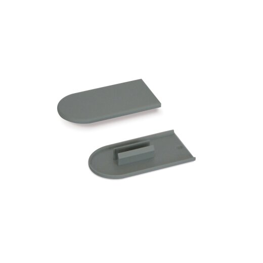 Lamello Cabineo Abdeckkappe, 100 Stück, RAL 7005 mausgrau 186350A