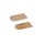 Lamello Cabineo Abdeckkappe, 100 Stück, RAL 1011 braunbeige 186350B